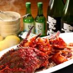 韓国料理の定番わたり蟹のお刺身ケジャンで今夜は乾杯❣️